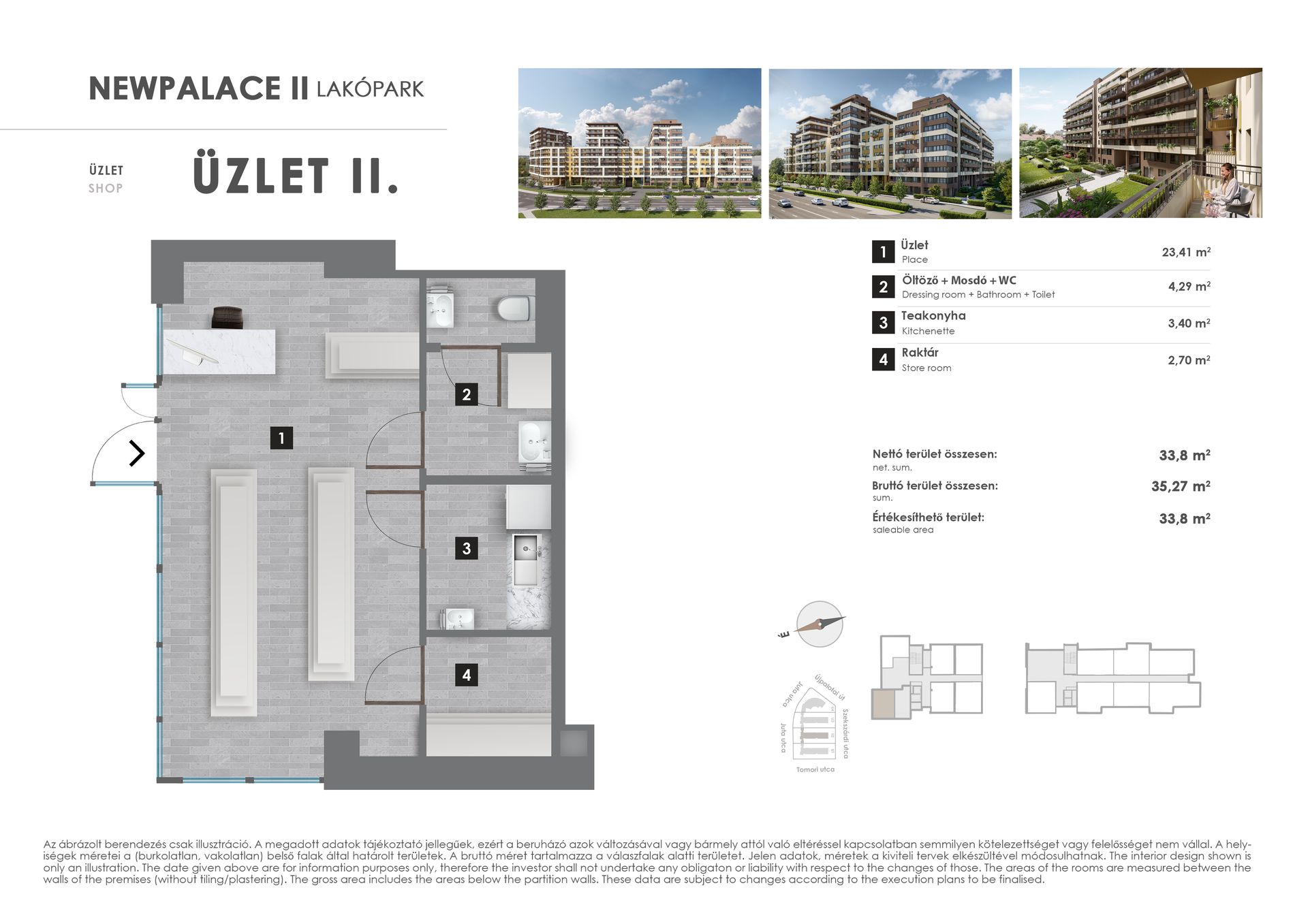 New Palace II Üzlet II.